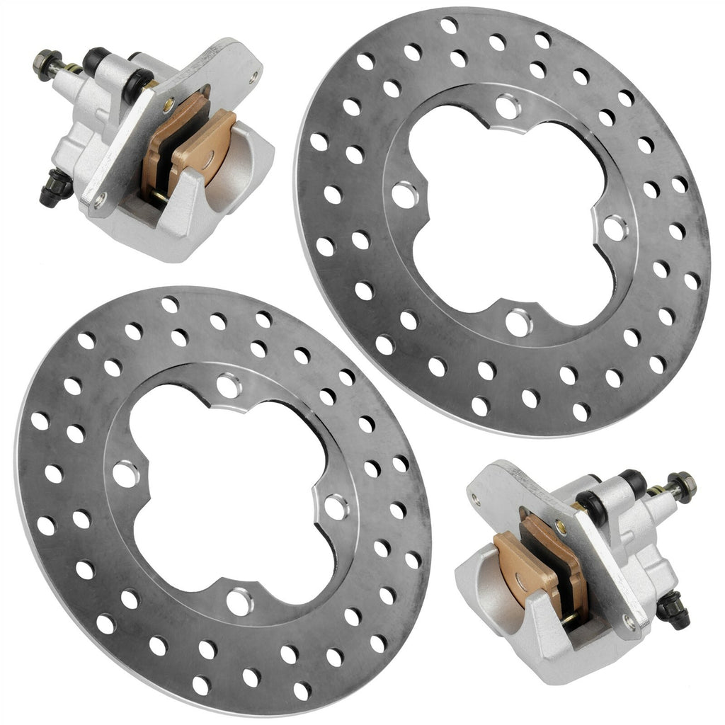 Front Brake Disc Rotor and Caliper for Honda Rancher 420 TRX420FE (2009–2013)