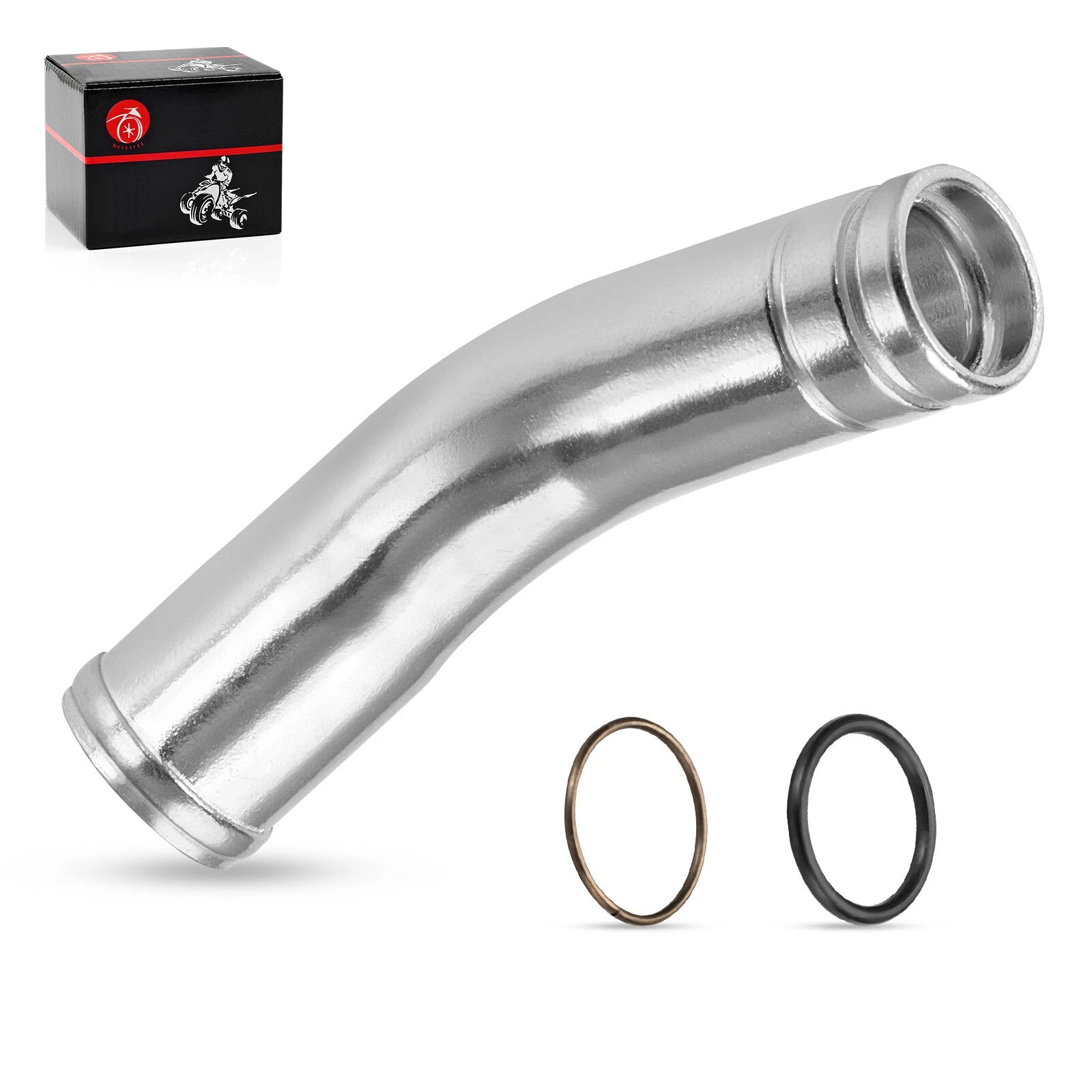 Radiator Hose Water Pump Joint Tube for Yamaha RZ350 YFZ350 Banshee (1985–2006)
