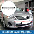 Front Hood Bumper Grille Grill for Toyota Camry (2010–2011) Black