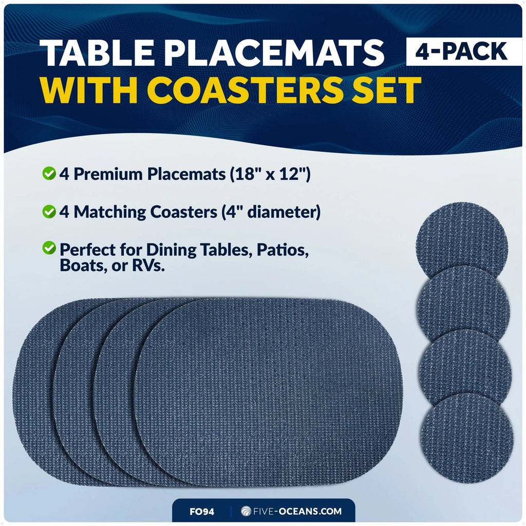 Non-Slip Washable Placemat for Five Oceans Dining Table (FO94)