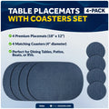 Non-Slip Washable Placemat for Five Oceans Dining Table (FO94)