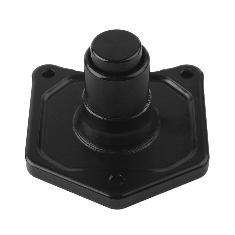 Black Solenoid Cover Starter Push Button for Harley Sportster Big Twin Dyna New