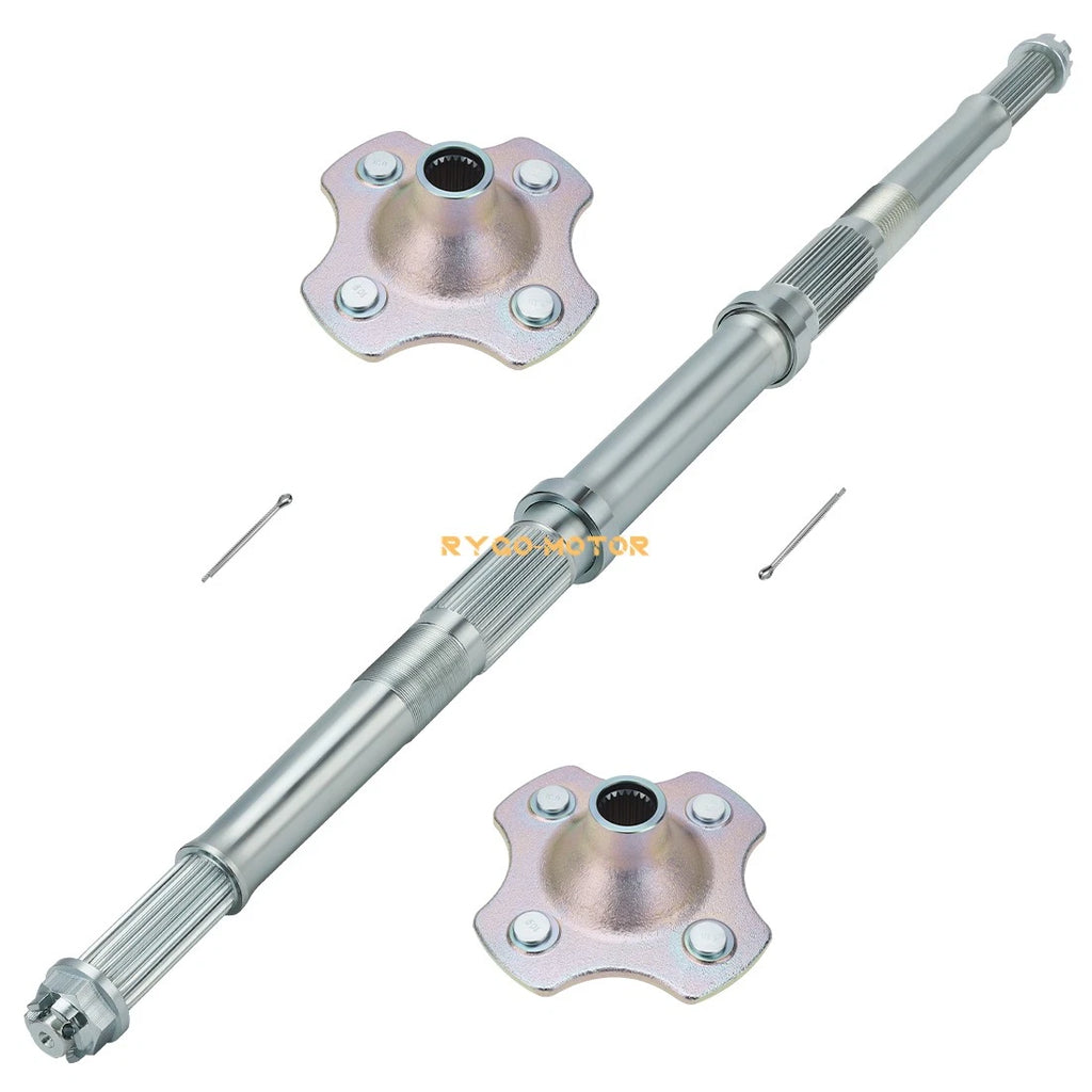Rear Axle Shaft with Wheel Hub Nuts for Honda TRX300 Fourtrax 300 (1992–2000)