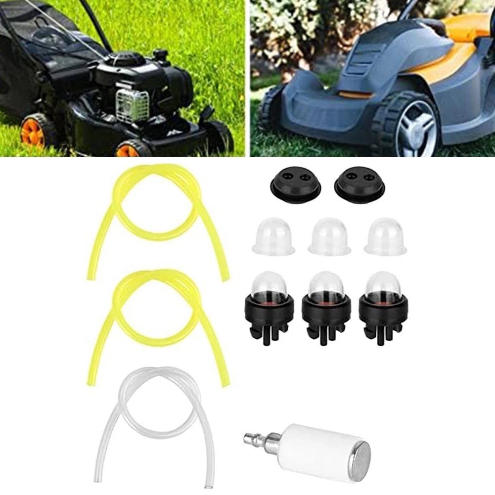 Fuel Pipe Set for Lawn Maintenance (Gasket Equipped)