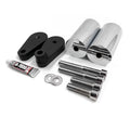 Chrome Spike Frame Slider Crash Protector for Kawasaki Ninja ZX10R (2004–2005)