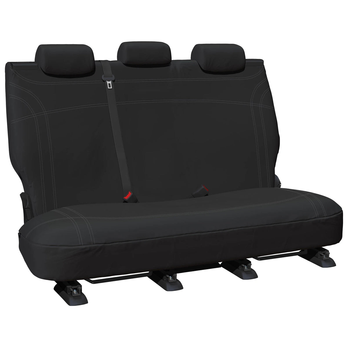 Set of 2 Tailor Made Black Neoprene Seat Covers for Landcruiser UZJ200 (2007–2012)