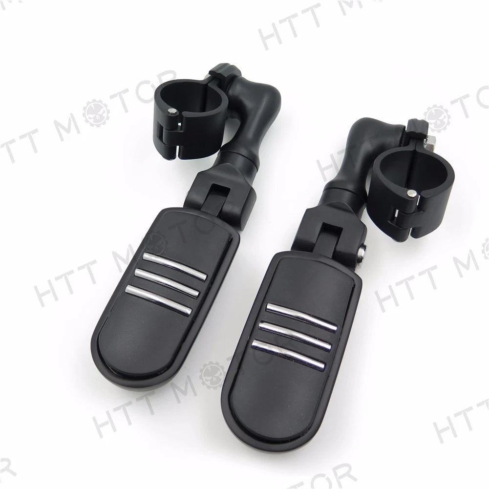 HTTMT Adjustable Foot Peg for Triumph Rocket (2004–2023) - 1.5" Black