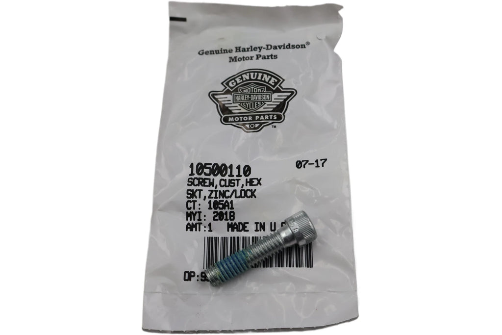 OEM Hex Socket Zinc Lock Screw for Harley-Davidson (10500110)