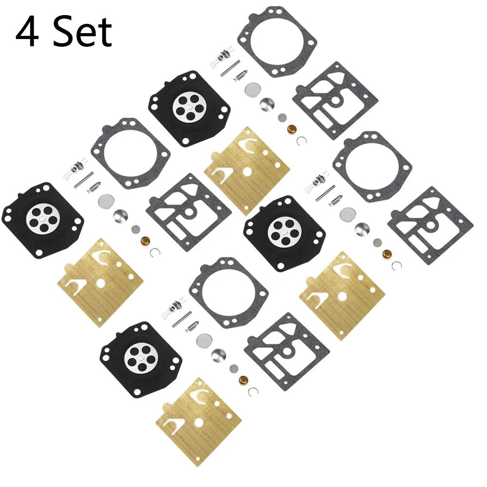 Set of 4 Carburetor Gasket Rebuild Kits for Walbro K22-HDA (Chainsaw)