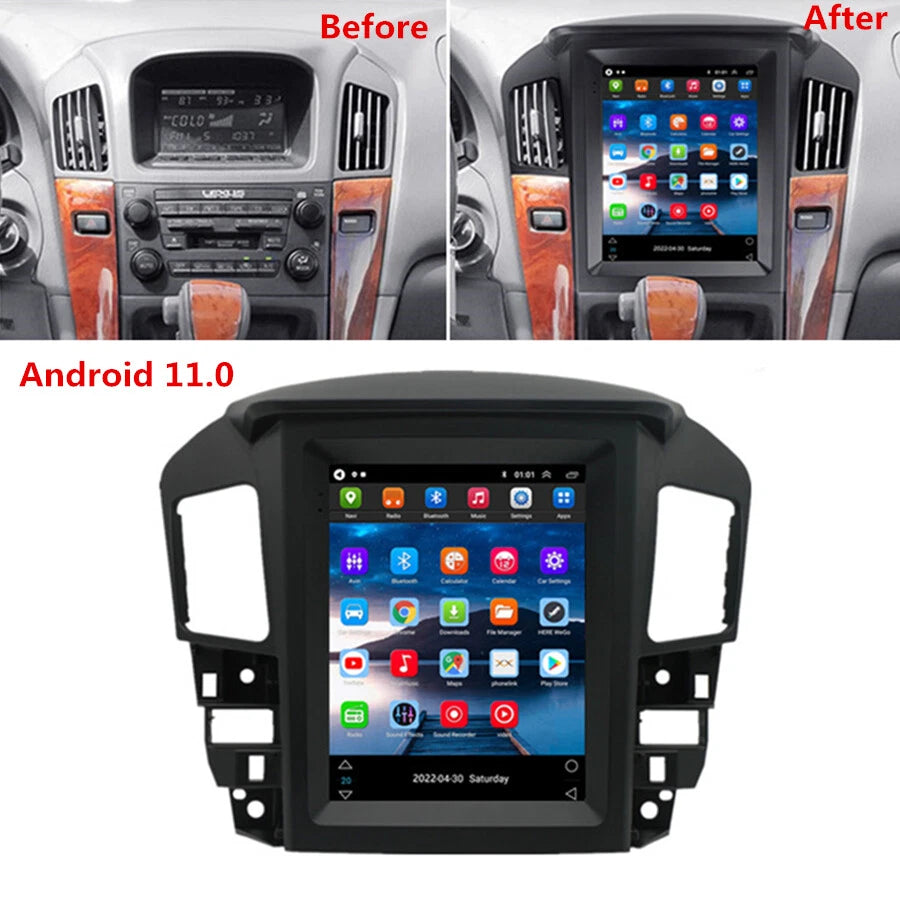 Stereo Radio GPS Navigation Head Unit 9.7" for Lexus RX300 (1997–2003)