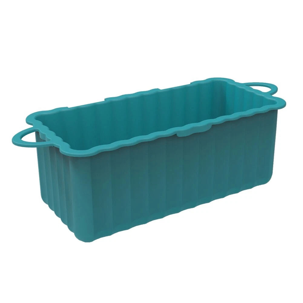 Set of 2 Rectangular Silicone Baking Moulds - Food-safe, Easy Demoulding