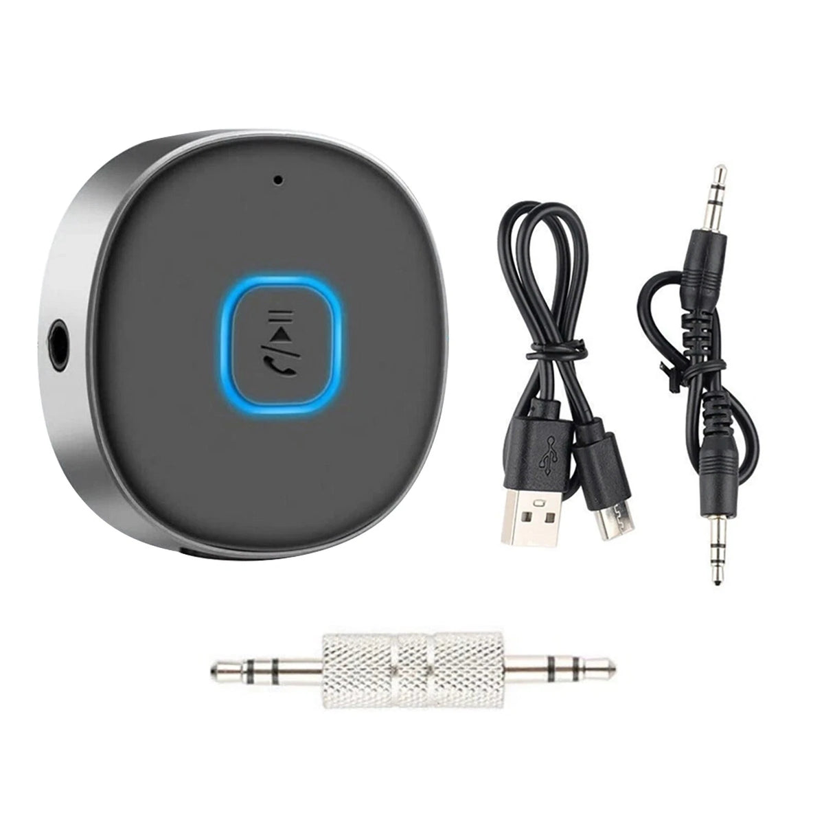Bluetooth Receiver 5.0 for Car Speaker Phone (3.5mm Aux)