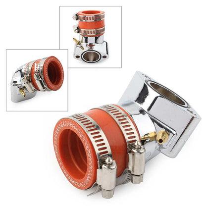 Intake Manifold for GY6 150cc Scooter GoKart Performance Aluminum Orange