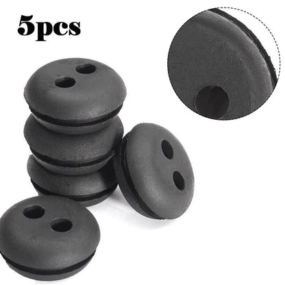 Set of 4 Rubber Grommets for Universal Use (2-Hole)