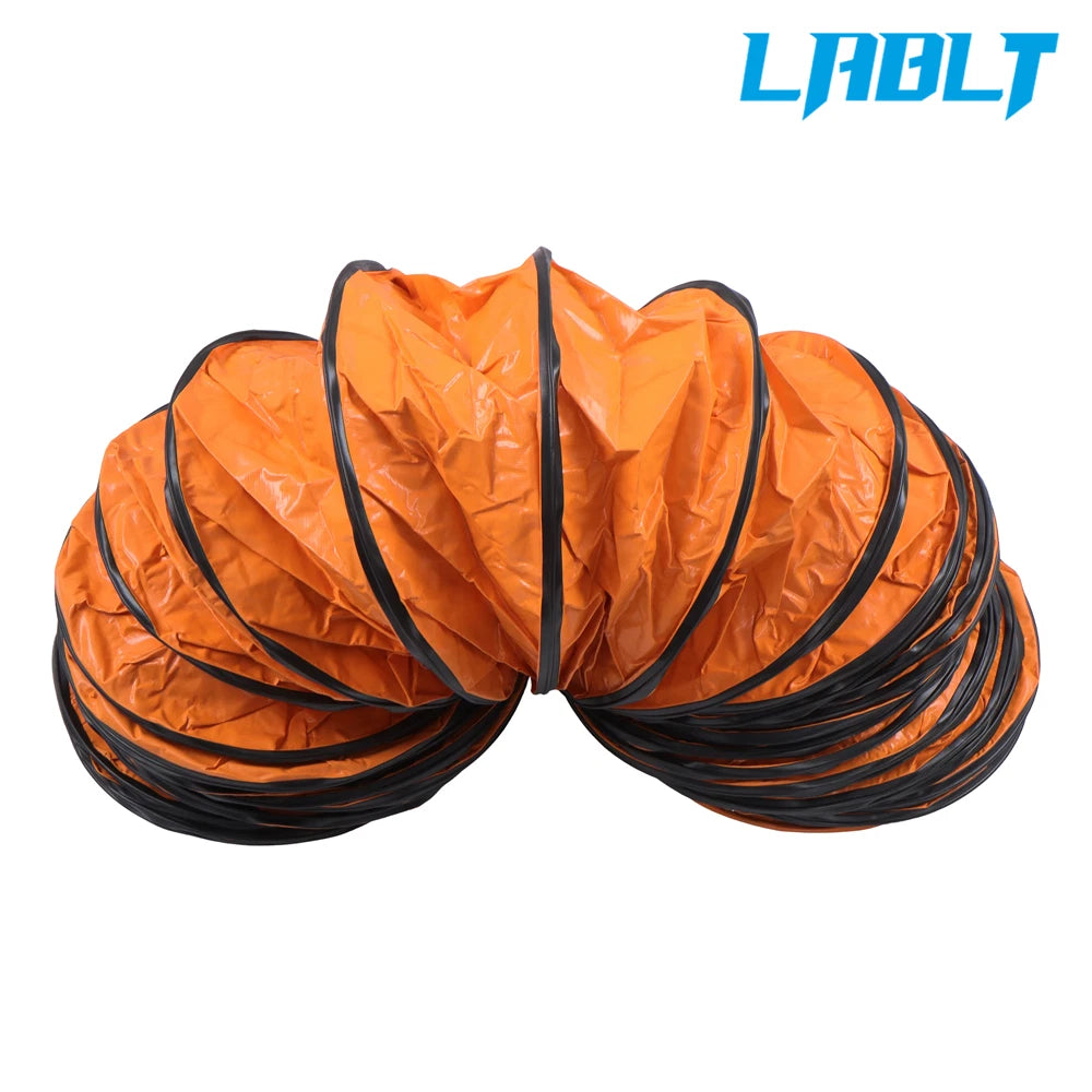 12" × 32' PVC Flexible Ducting for Ventilator Hoses (LABLT)