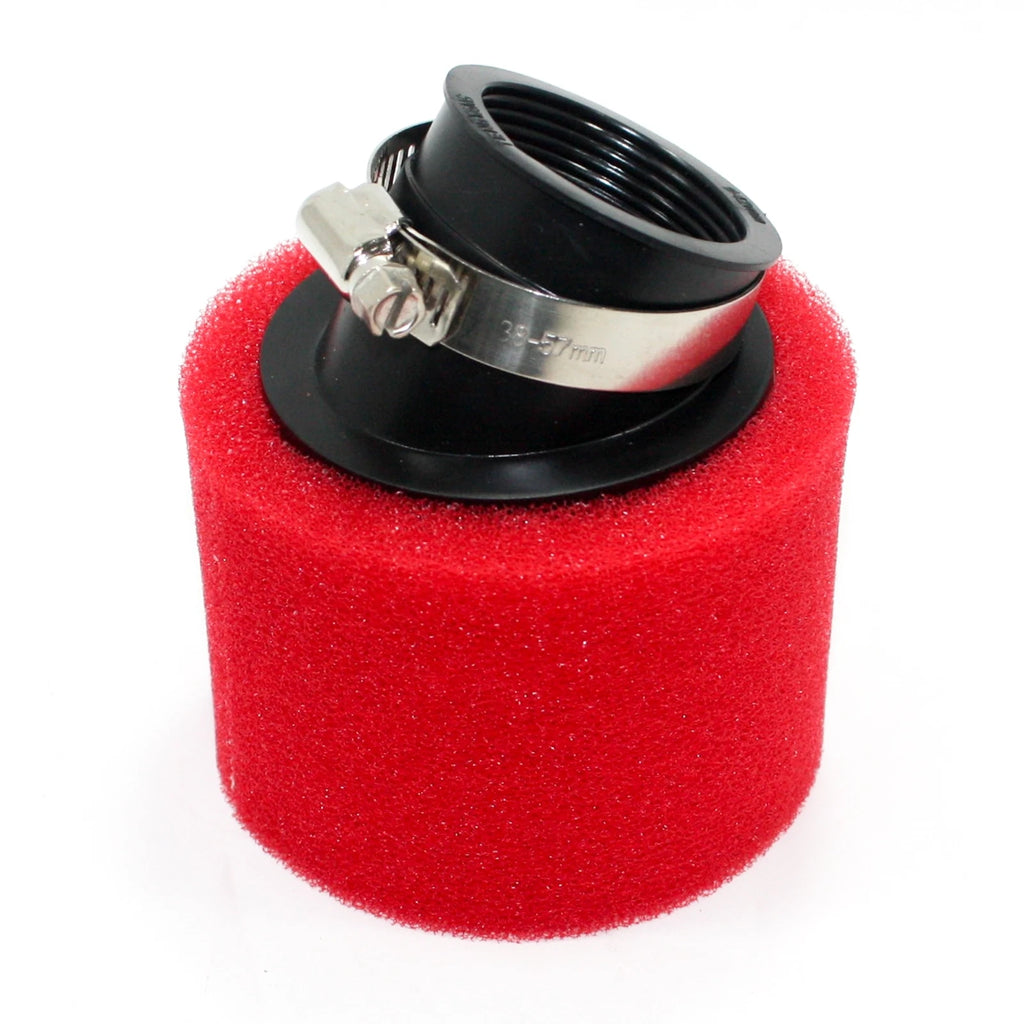 41mm 42mm Bent Angled Foam Air Filter Pod for 150cc PIT Quad ATV (2000–2023)