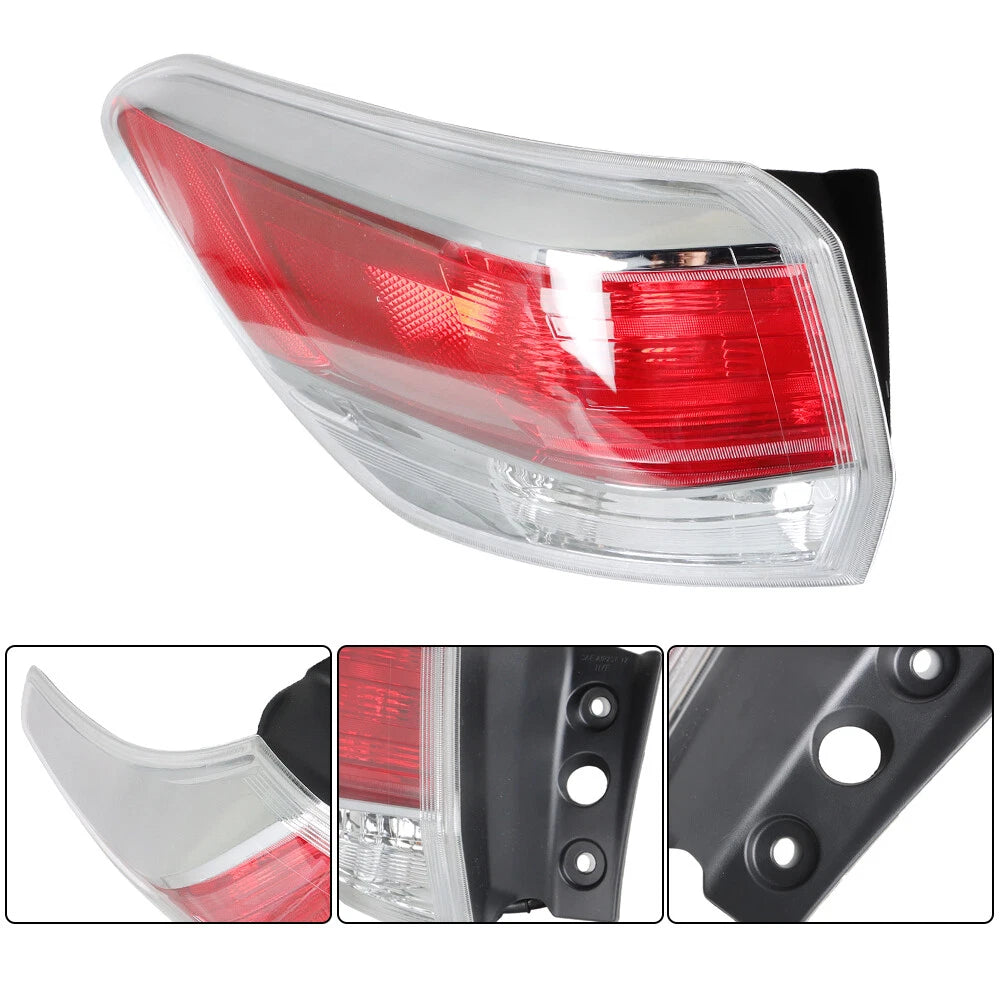 Taillight Assembly for Toyota Highlander (2014–2016) LH Rear Outer