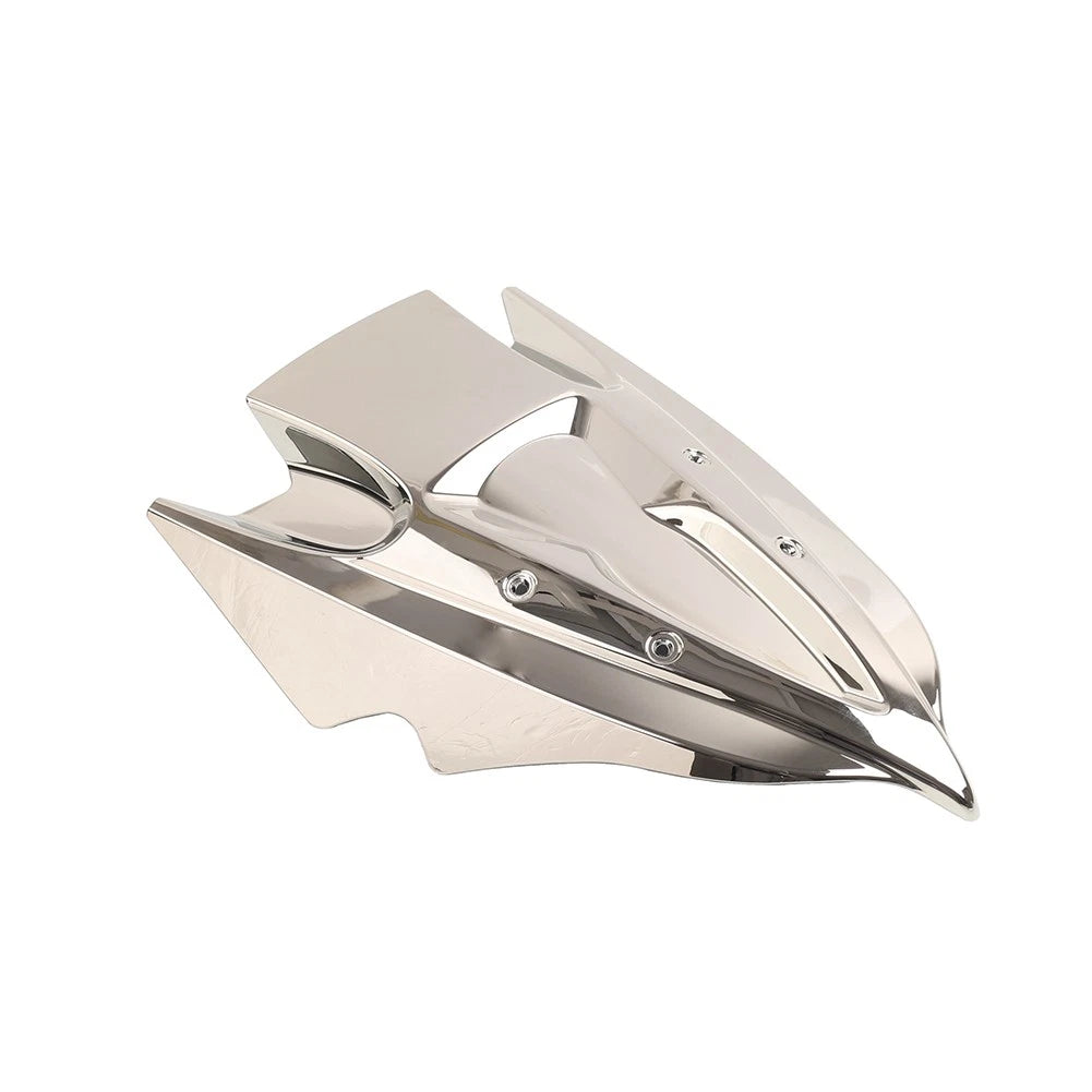 1pc Silver Motorcycle Front Windscreen for Kawasaki Z500 (2024-2025)