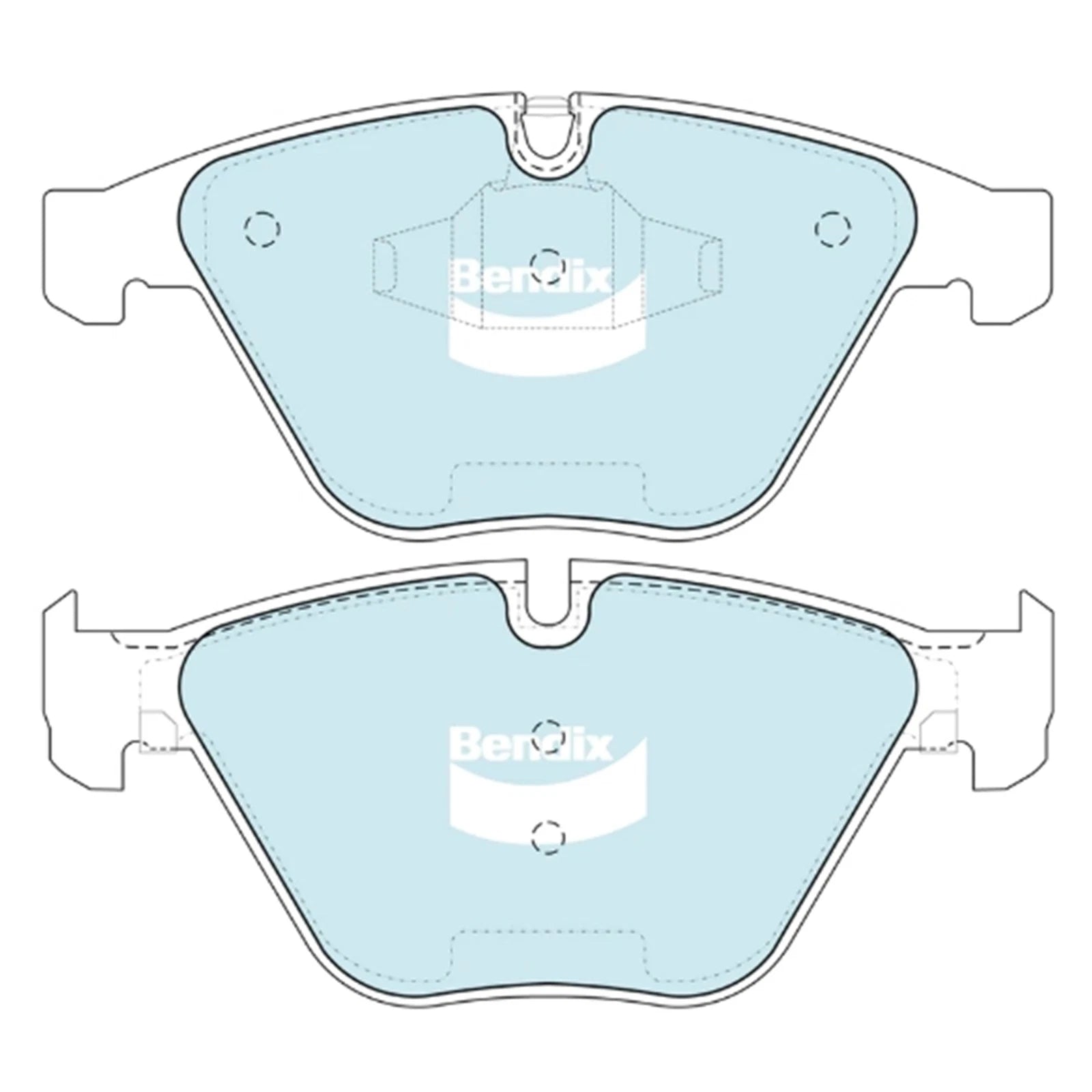 Bendix Front Brake Pads for BMW 325i E90 E92 E93 (2005–2010) 312mm Vented