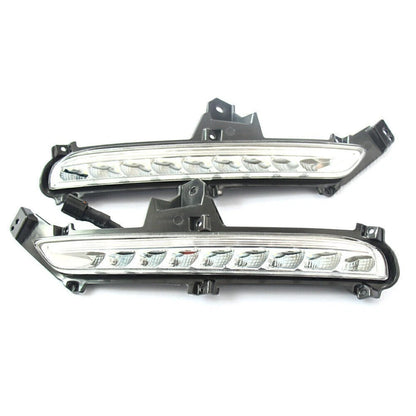 2X LED Daytime Running Lights for KIA K2 (2015–2016) DRL Pure White