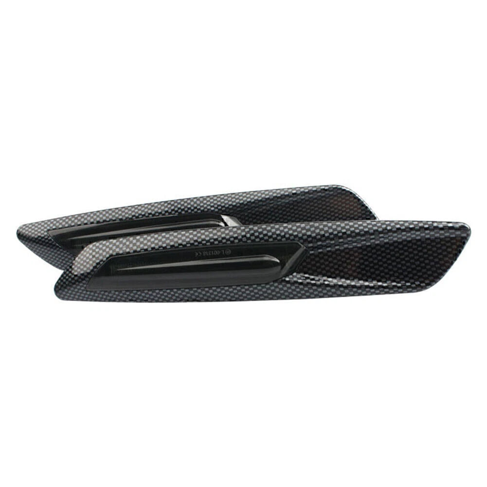 Carbon LED Side Marker Light for BMW 1 3 5 Series (E87 E82 E88 E91 E60)