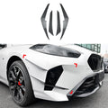 Set of 4 Front Bumper Trim Canards for BMW 1-Series 2-Series (F70 F74)