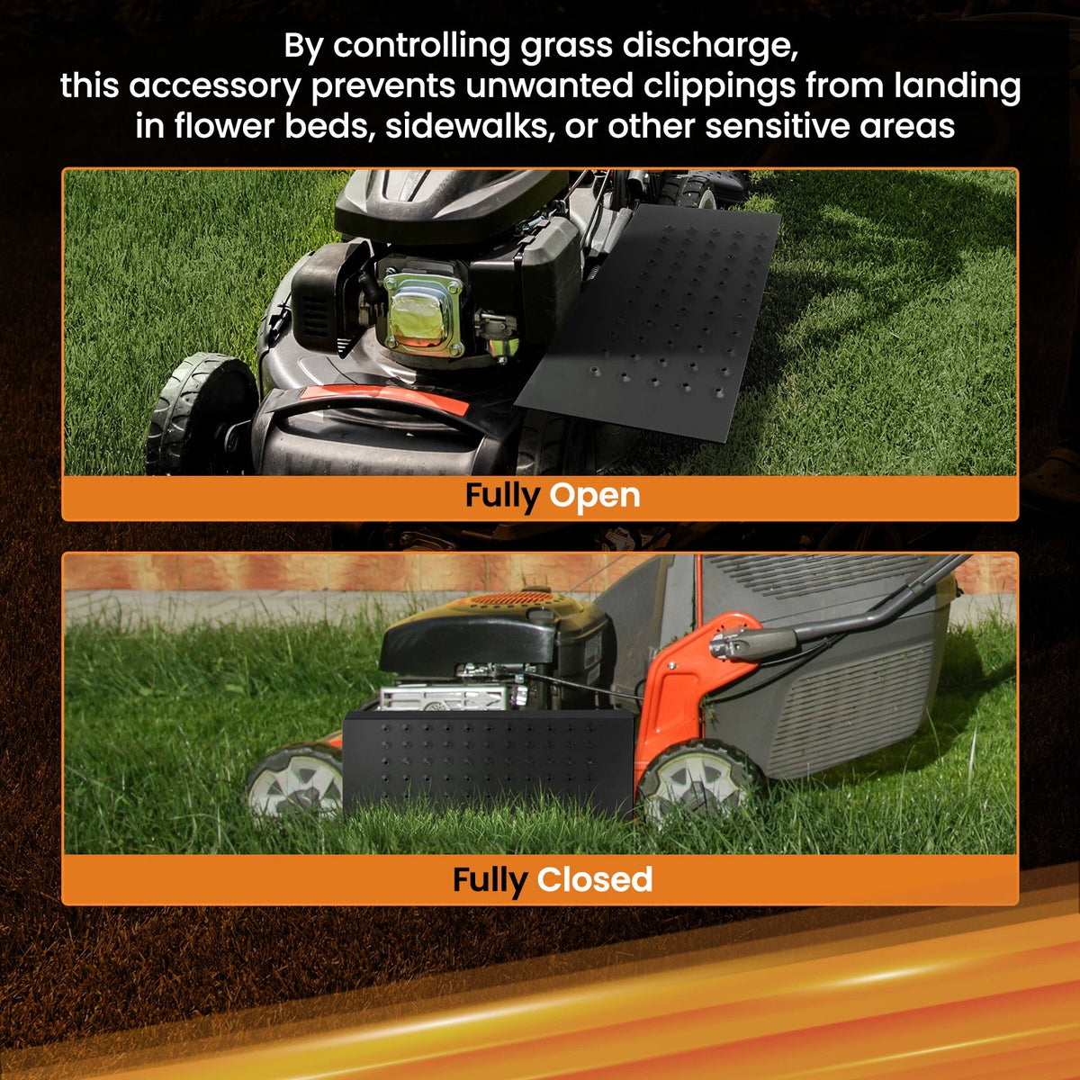 Chute Blocker for John Deere Exmark Scag Mowers (ACS6000ULS, 088-6003-00)