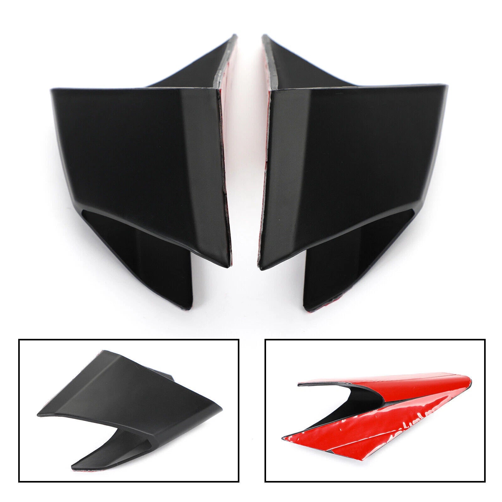 Front Fairing Winglets Side Protection Cover for Honda CBR650R (2019–2021) Black