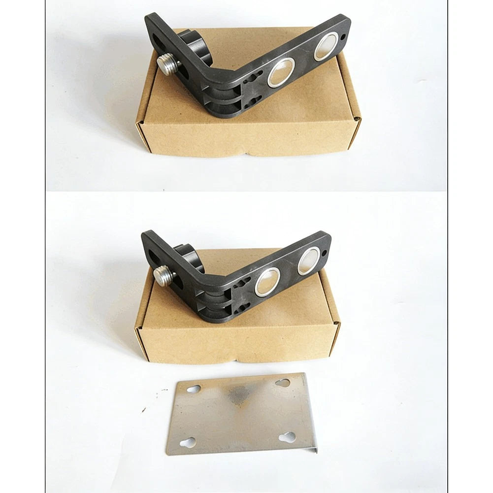 L Shape Magnetic Bracket for Level Mount on Metal Surfaces 5/8 inch 1/4 inch