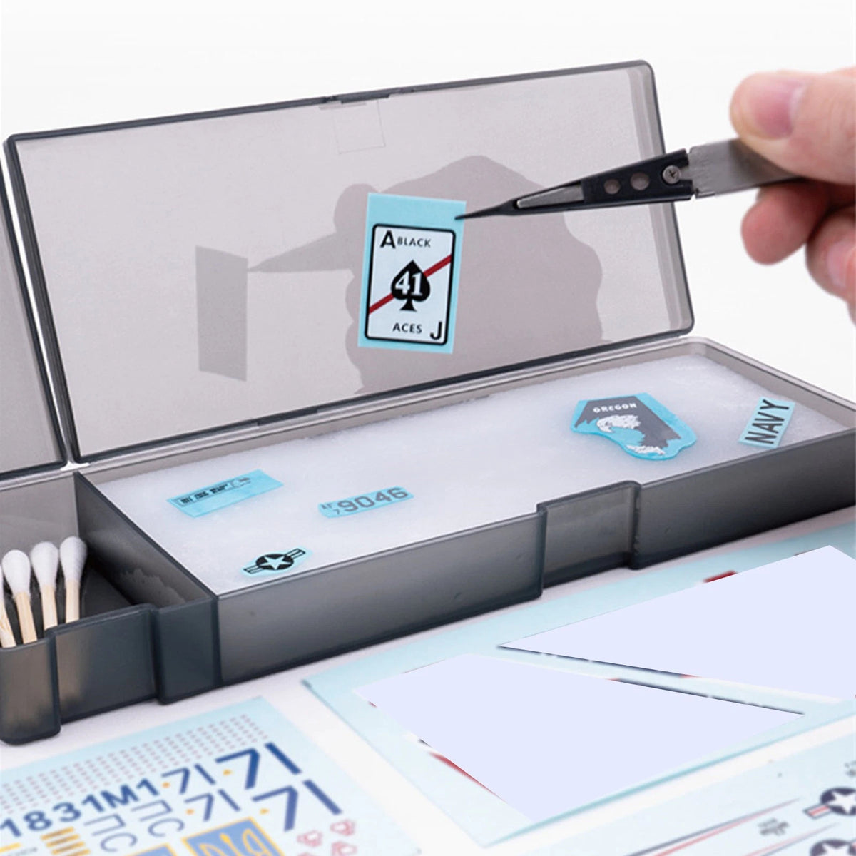 Water Decals Sticker Set for Gundam Model Tools