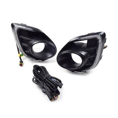 LED Daytime Running Light DRL Front Fog Light for Mitsubishi Lancer (2016–2018)