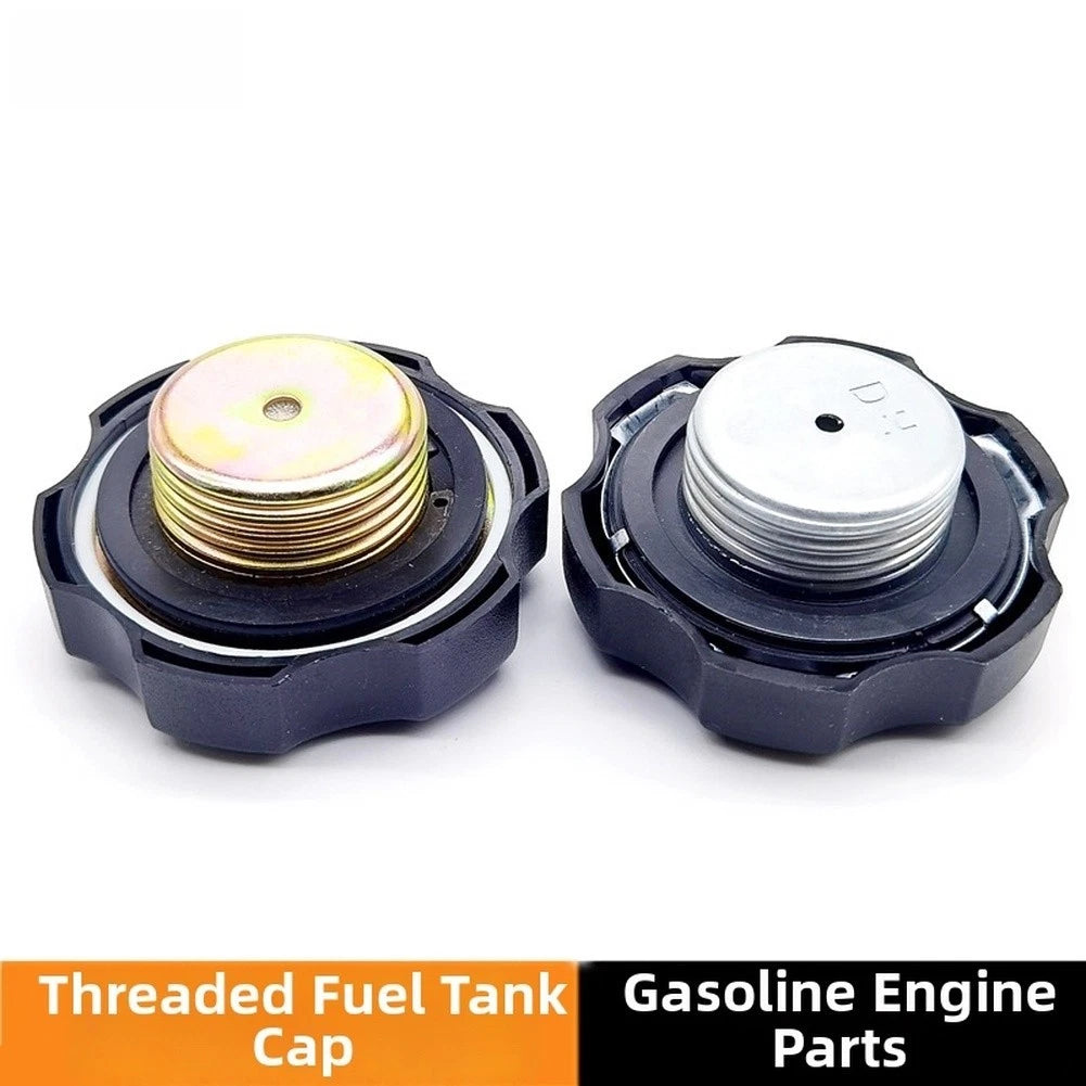 Threaded Fuel Cap for 168F 170 Engine Models (Plastic Body, Internal Spring)