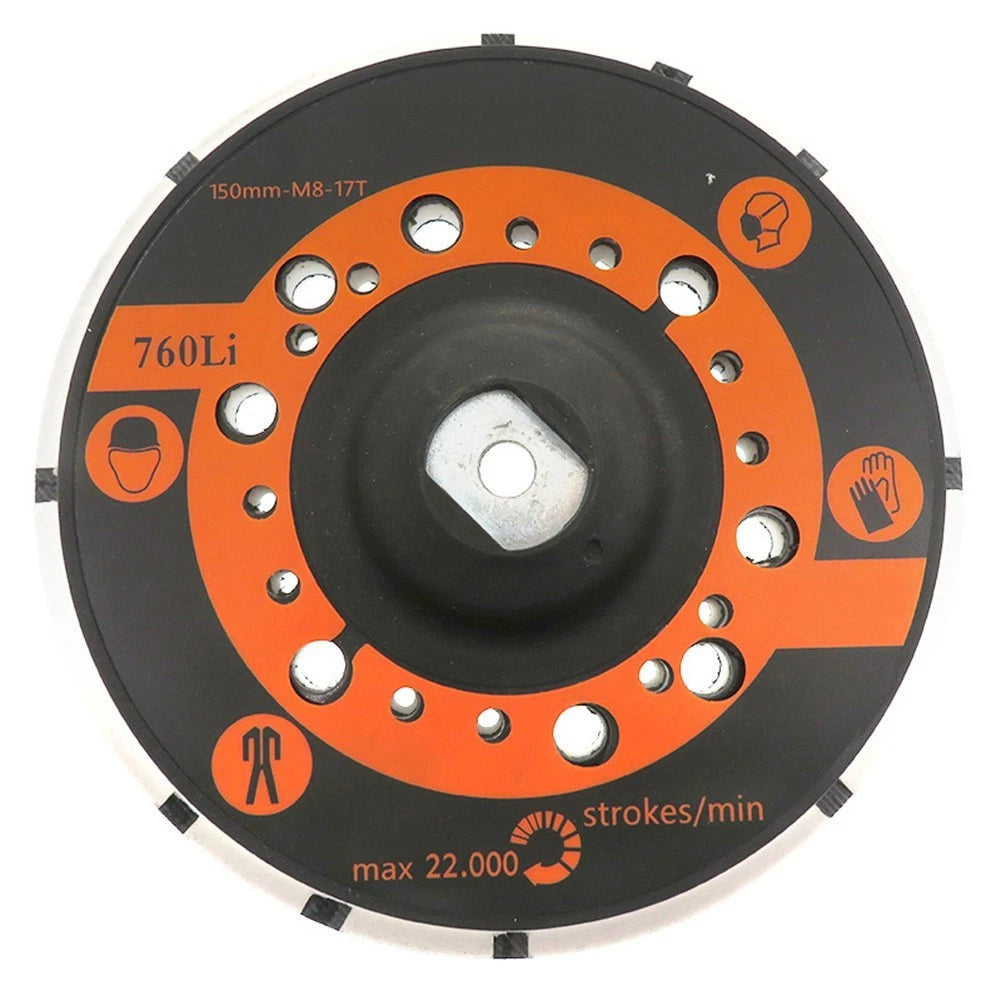 6 Inch Sanding Pad with 45 Holes for Pneumatic Sander (Universal)