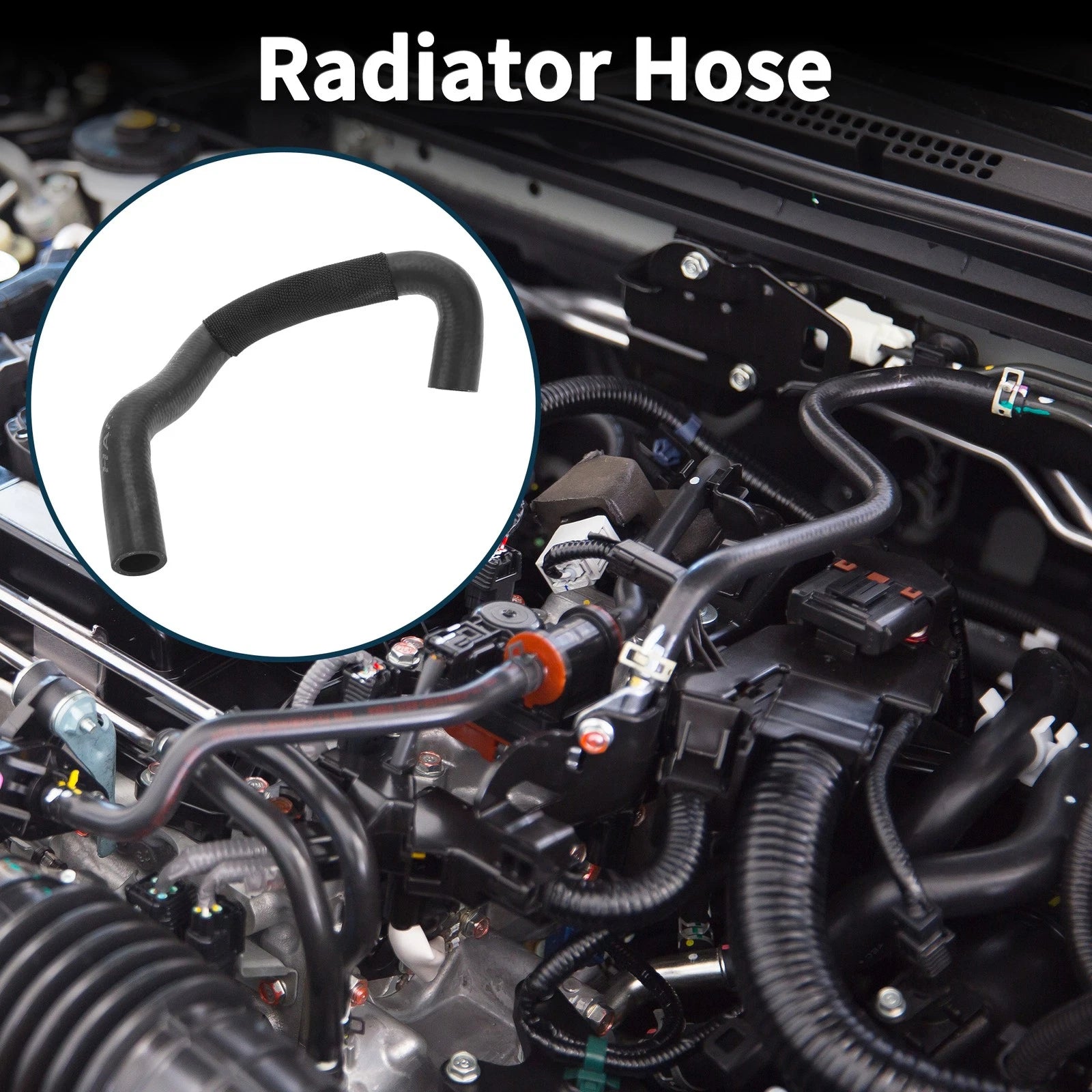 Radiator Hose Heating Water Pipe for Audi Q5 (2012–2017) Rubber Replacement