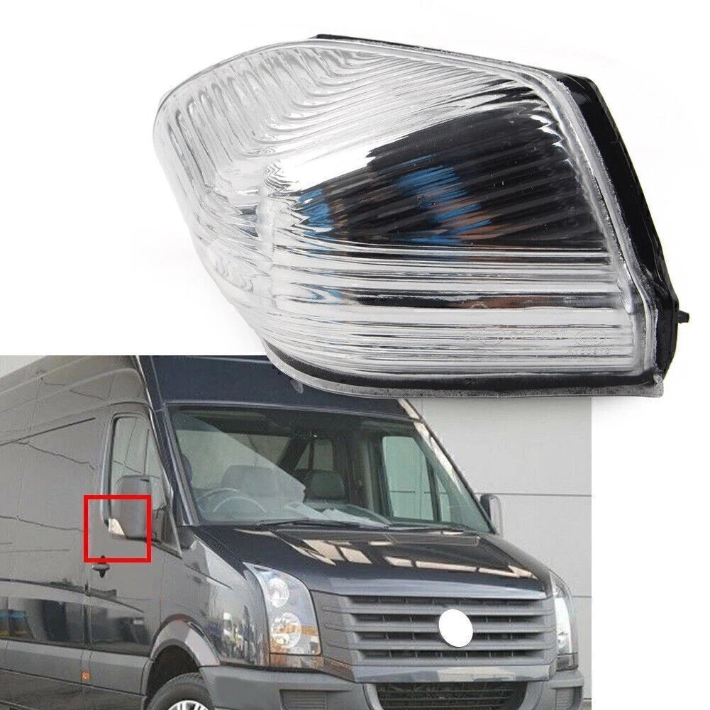 Right Side Rear View Mirror Indicator Light Cover for VW Crafter (2006–2018)