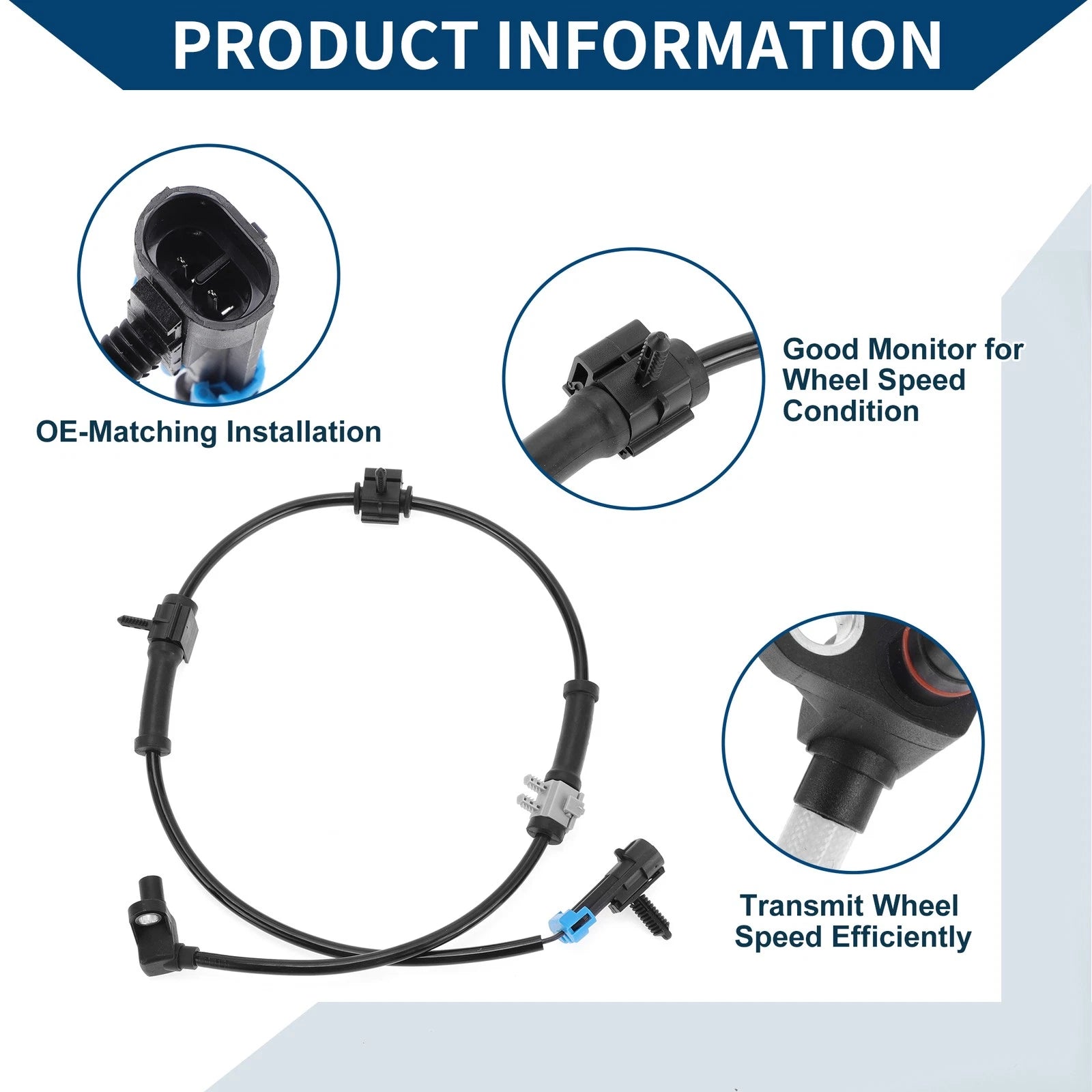ABS Wheel Speed Sensor No.15058395 for Chevrolet Astro (2003–2005)