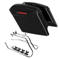 Stretched Hard Saddlebags & Conversion Bracket for Harley Softail Deluxe (1984–2017)