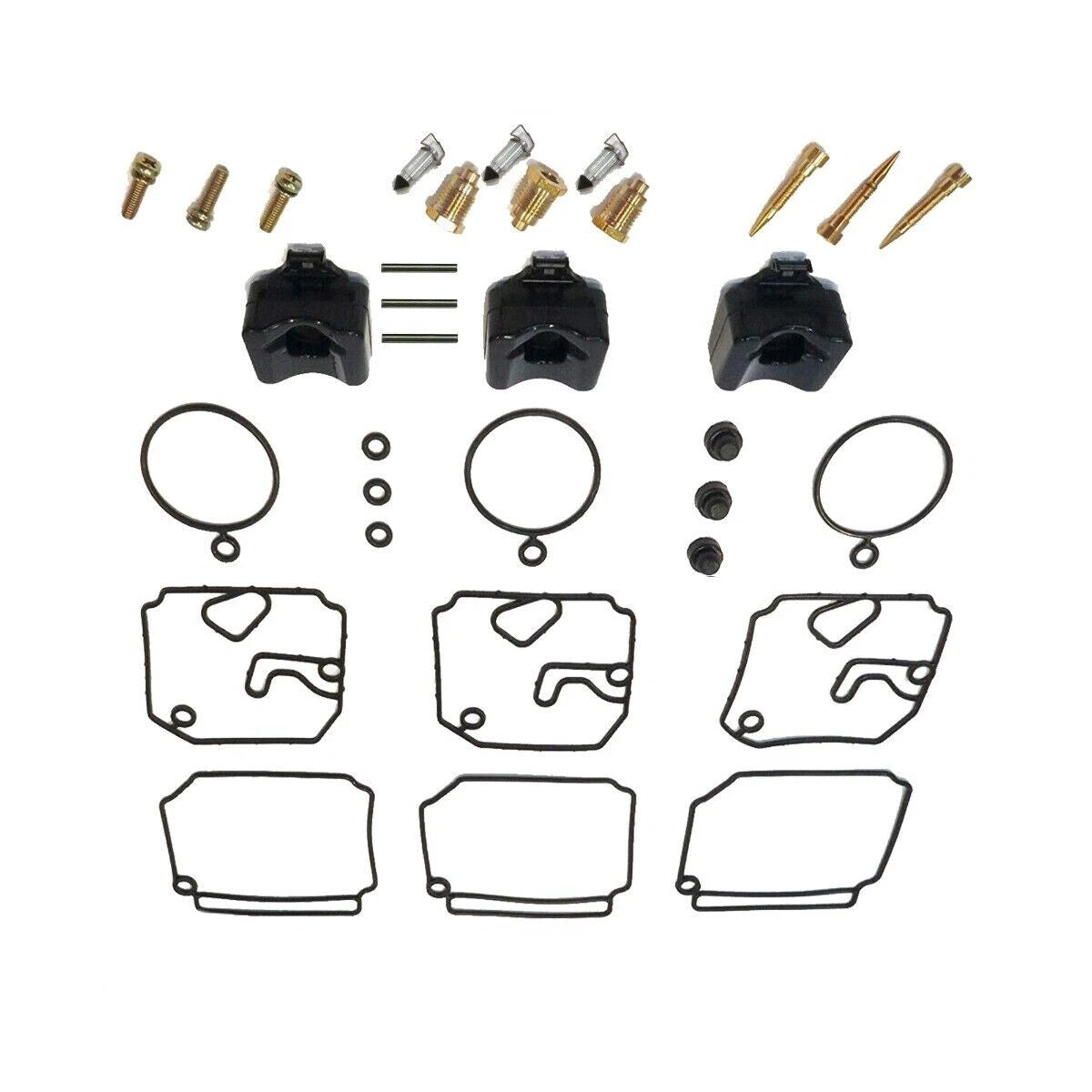 Carburetor Repair Kit for Yamaha 2 Stroke 40-50HP Outboards (2003–2004) 6H4-W0093-02