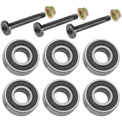 Spindle Shaft Kit with Nut and Bearings for Toro ZS5000 (2002–2004)