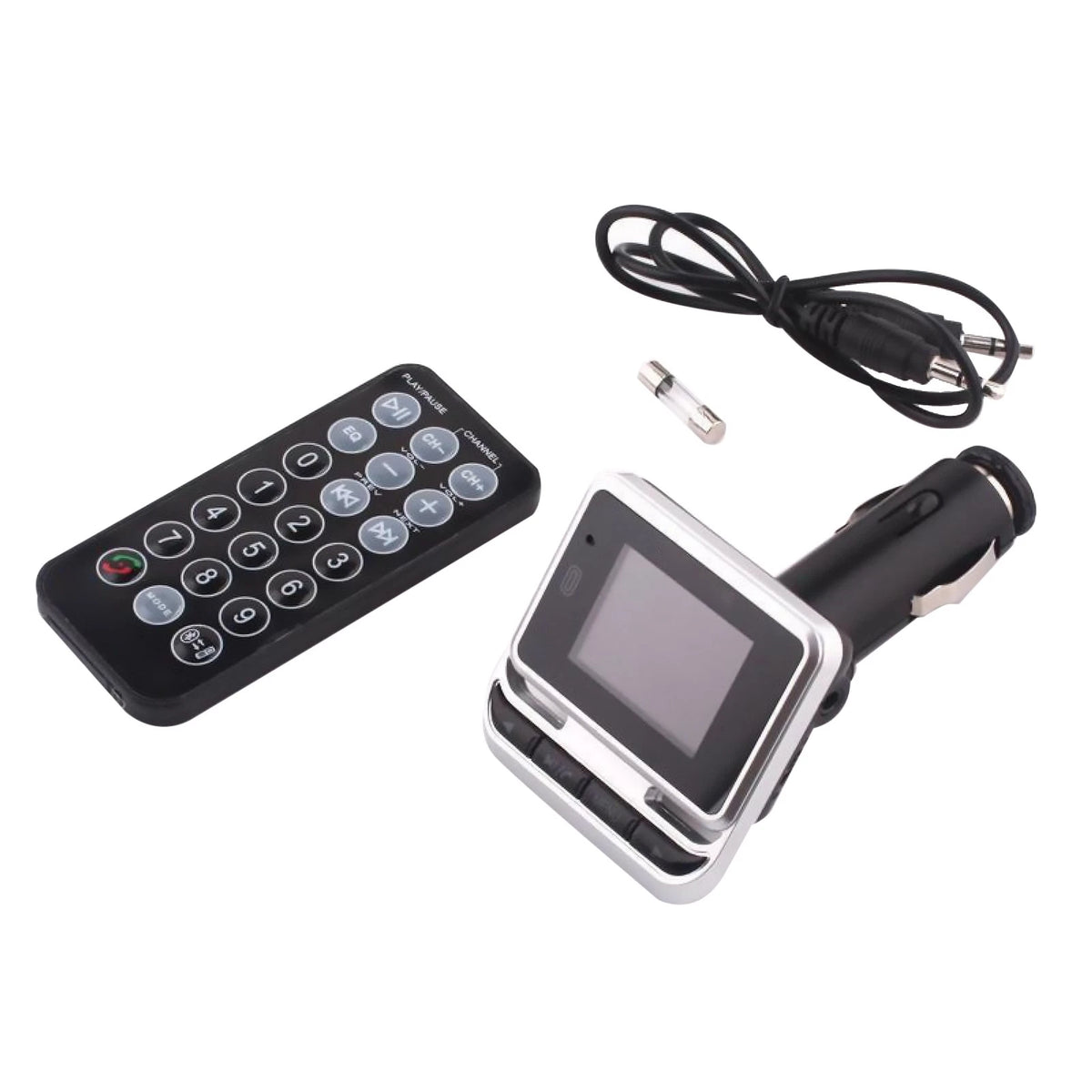 Bluetooth FM Radio Transmitter Car Adapter Charger for Universal Use