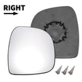 Right Side Mirror Glass Non Heated with Backing for Mercedes Vito (2003–2010)