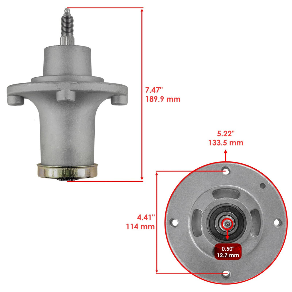Spindle Assembly Replacement for Husqvarna MZ48 MZ52 (1996–1996)
