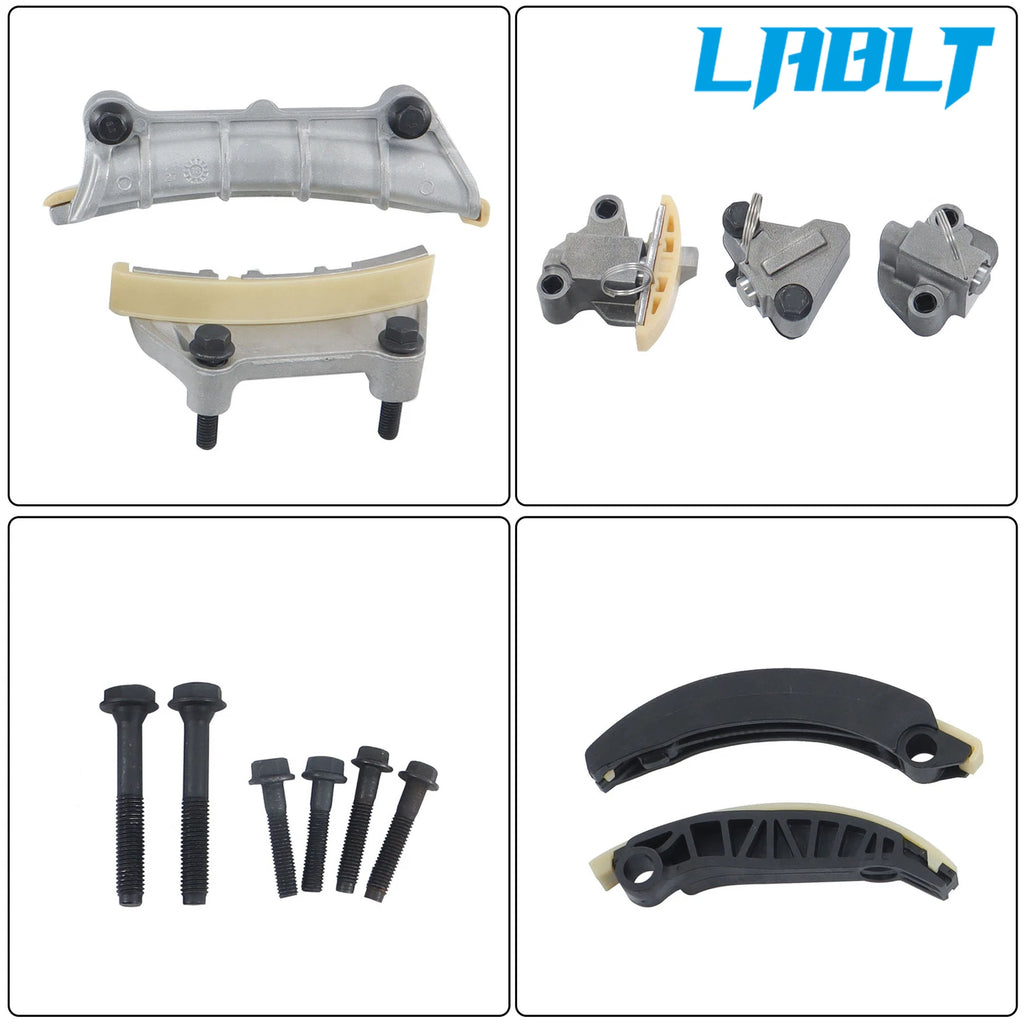 Timing Chain Kit + 4 VVT Cam Phaser for Chevy GMC 3.6L (2007–2015)