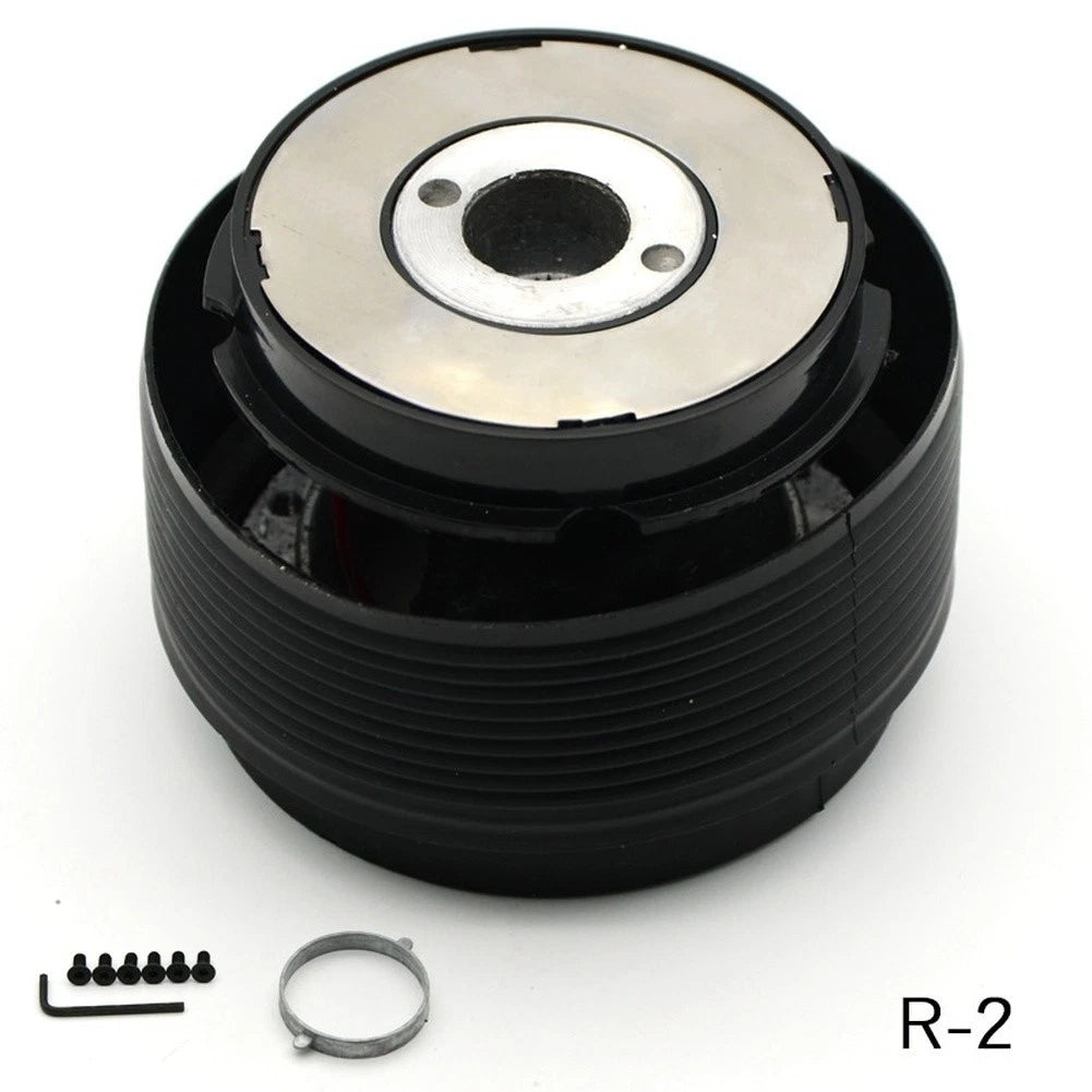 R2 Steering Wheel Hub Adapter Quick Release Alloy for Competitive Racing Use