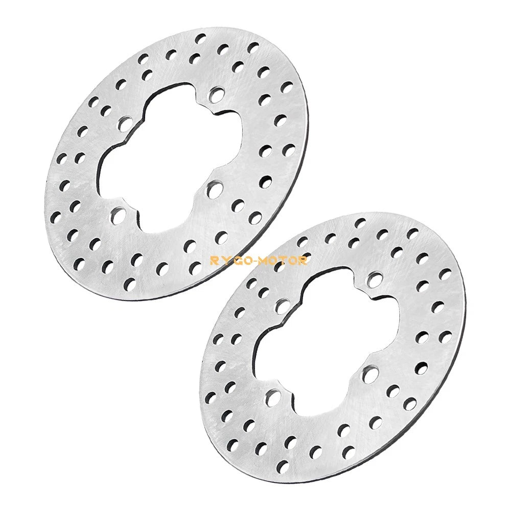 2x Front Brake Disc Rotors for Honda Rancher 420 TRX420FE/FM TRX420TE/TM (2007–2013)