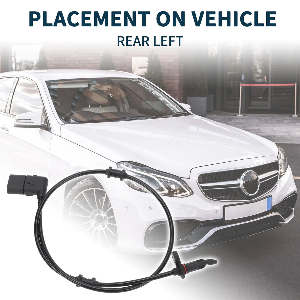 Rear Left ABS Wheel Speed Sensor Replacement for Mercedes-Benz GLC300 (2016–2022)