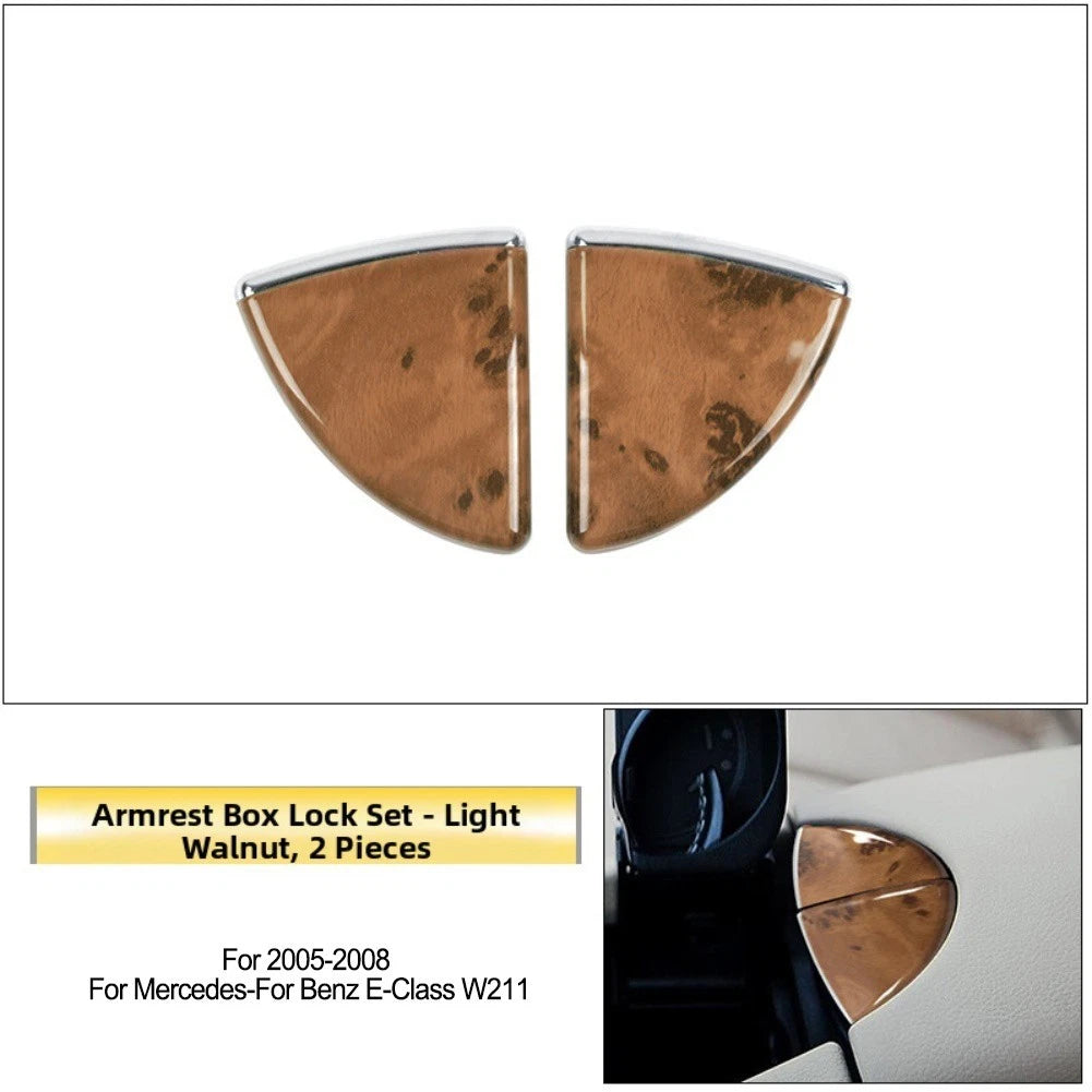 Replacement Console Lid Lock Cover for Mercedes E Class W211 (2005–2008)
