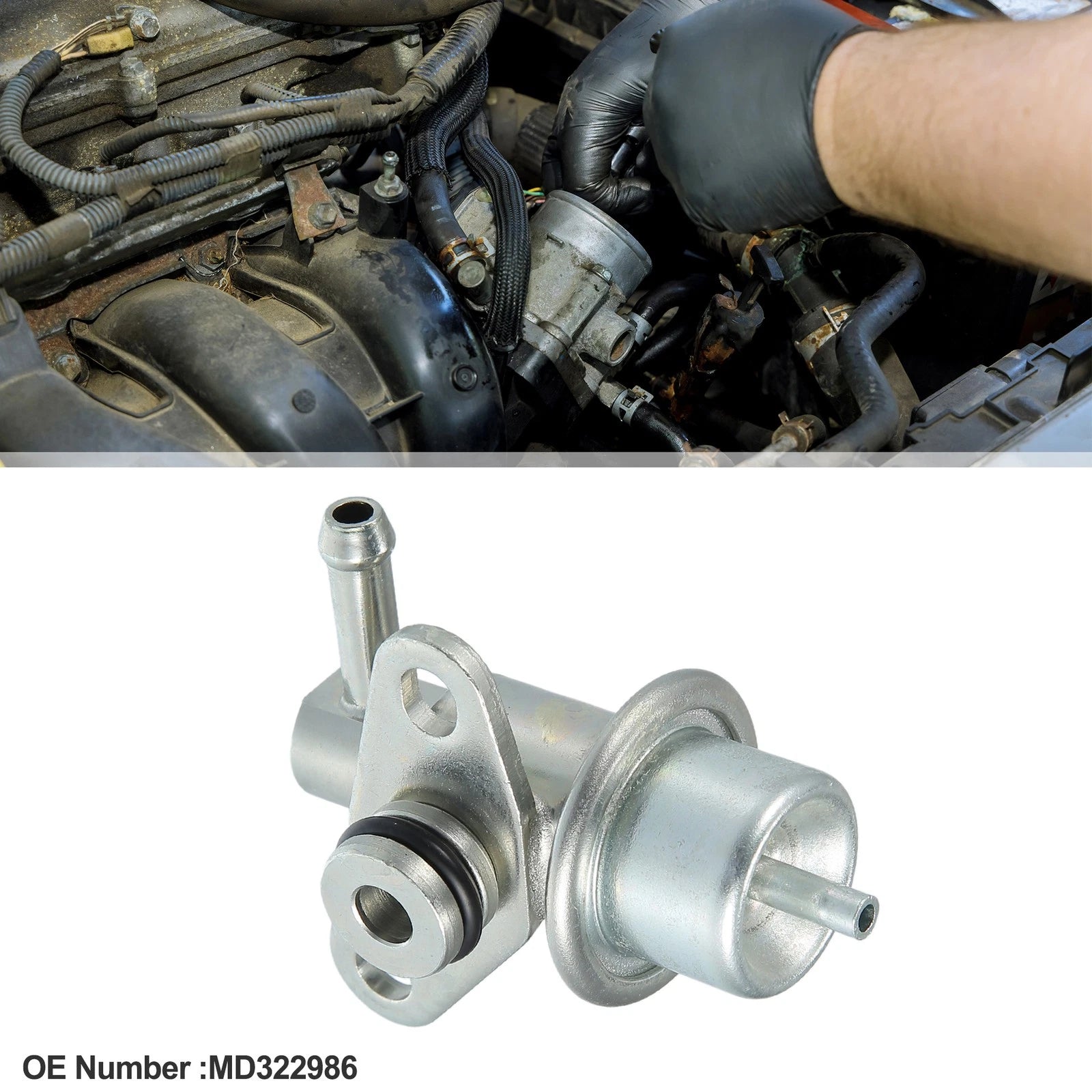 Fuel Injection Pressure Regulator Replacement for Mitsubishi Montero (1995–2002)