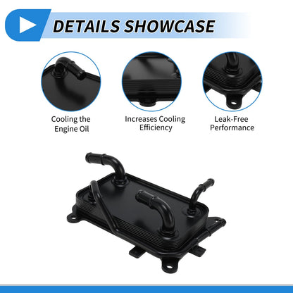 Set of 1 Engine Oil Cooler for Kia Optima 2.4L (2016–2020) No. 25620D5000
