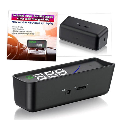 P9 3.6" OBDII Head Up Display for Car (Plug & Play)